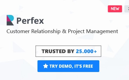 Perfex - Powerful Open Source CRM | GPL Version 3.4.1 | CodeVault