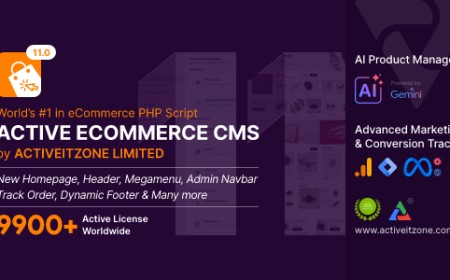 Active eCommerce CMS | GPL Version 11.0.0 | CodeVault