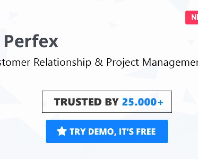 Perfex - Powerful Open Source CRM | GPL Version 3.4.1 | CodeVault